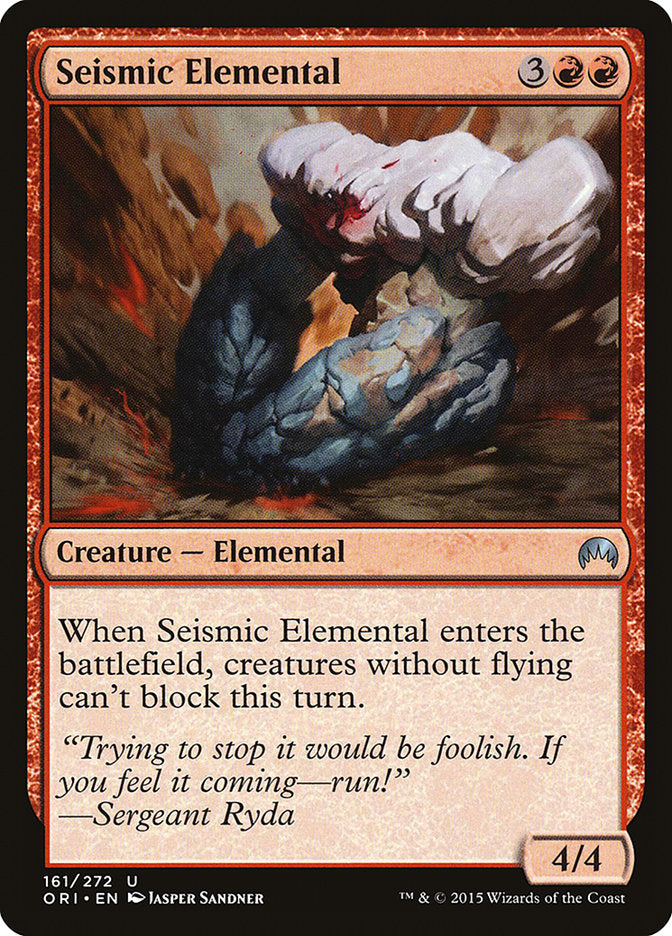 Seismic Elemental [Magic Origins] | Kessel Run Games Inc. 