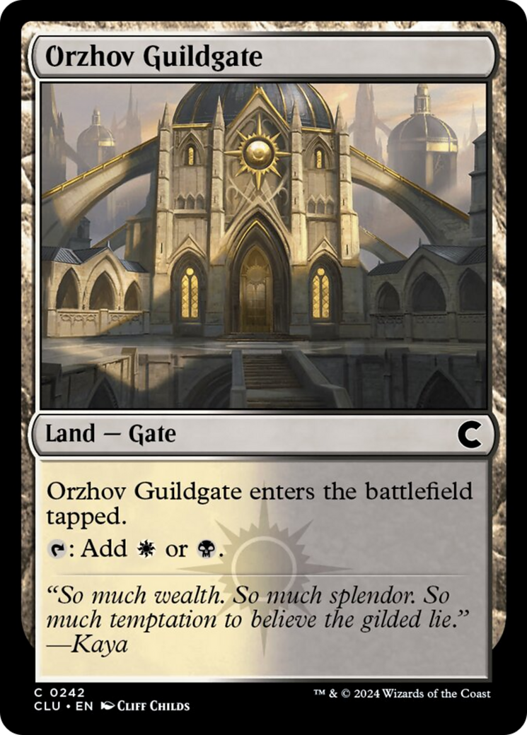 Orzhov Guildgate [Ravnica: Clue Edition] | Kessel Run Games Inc. 