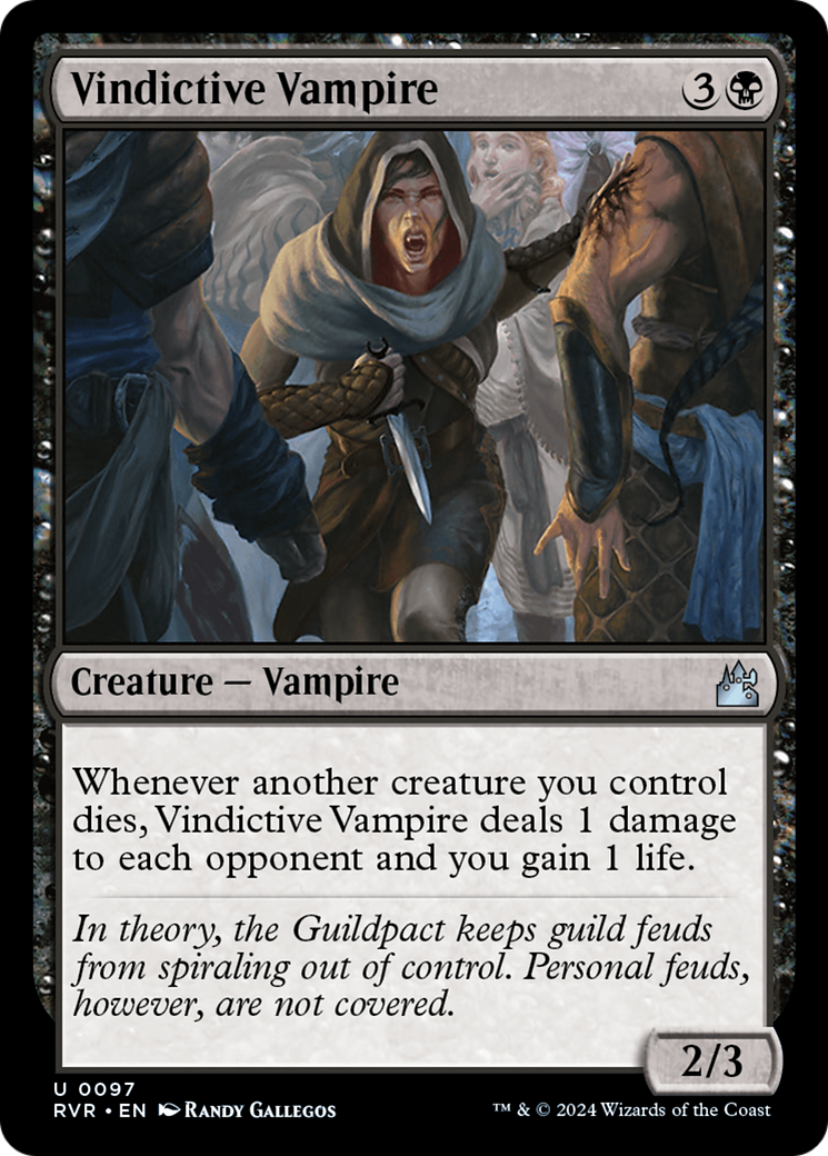 Vindictive Vampire [Ravnica Remastered] | Kessel Run Games Inc. 