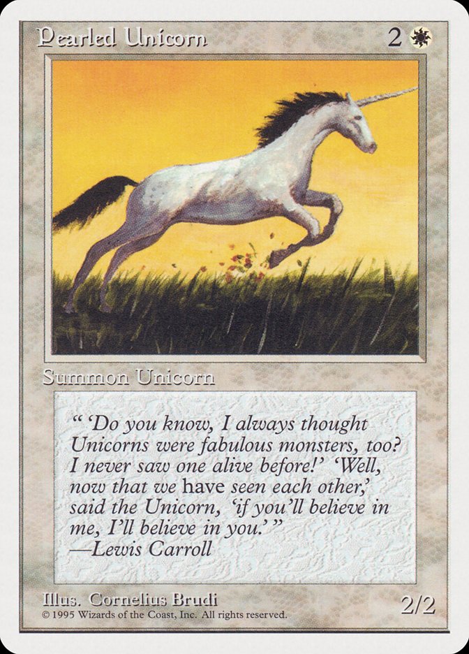 Pearled Unicorn [Rivals Quick Start Set] | Kessel Run Games Inc. 