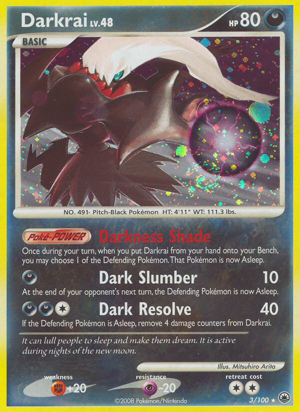 Darkrai (3/100) [Diamond & Pearl: Majestic Dawn] | Kessel Run Games Inc. 