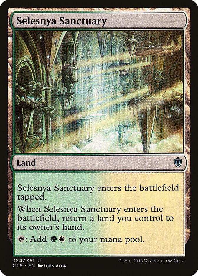 Selesnya Sanctuary [Commander 2016] | Kessel Run Games Inc. 