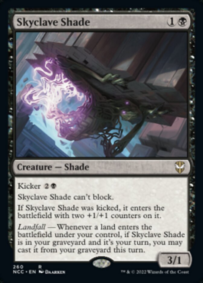 Skyclave Shade [Streets of New Capenna Commander] | Kessel Run Games Inc. 