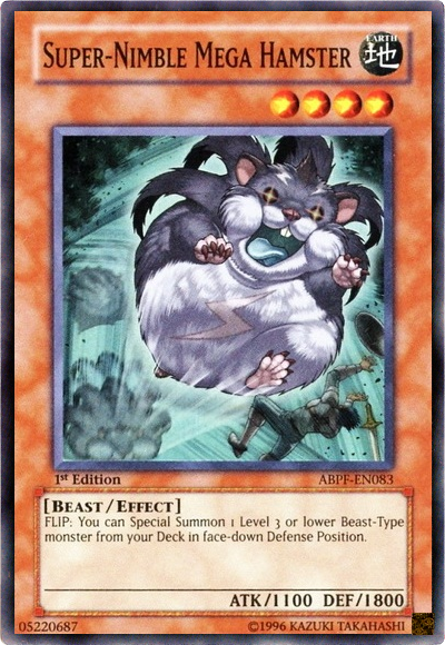 Super-Nimble Mega Hamster [ABPF-EN083] Super Rare | Kessel Run Games Inc. 