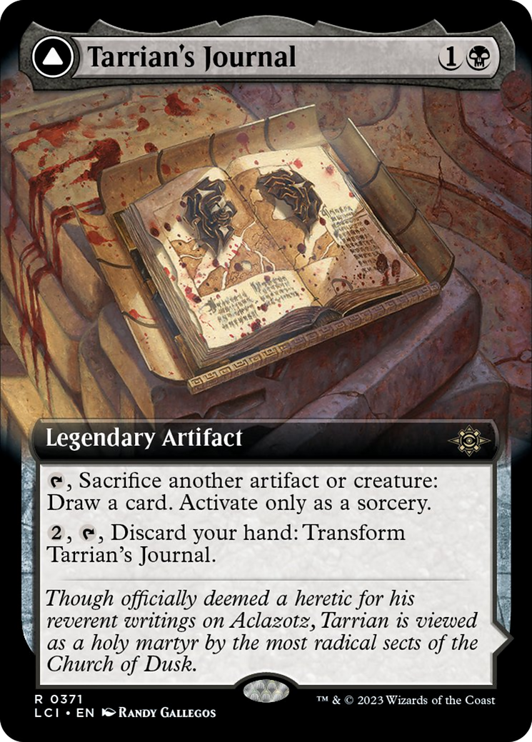 Tarrian's Journal // The Tomb of Aclazotz (Extended Art) [The Lost Caverns of Ixalan] | Kessel Run Games Inc. 
