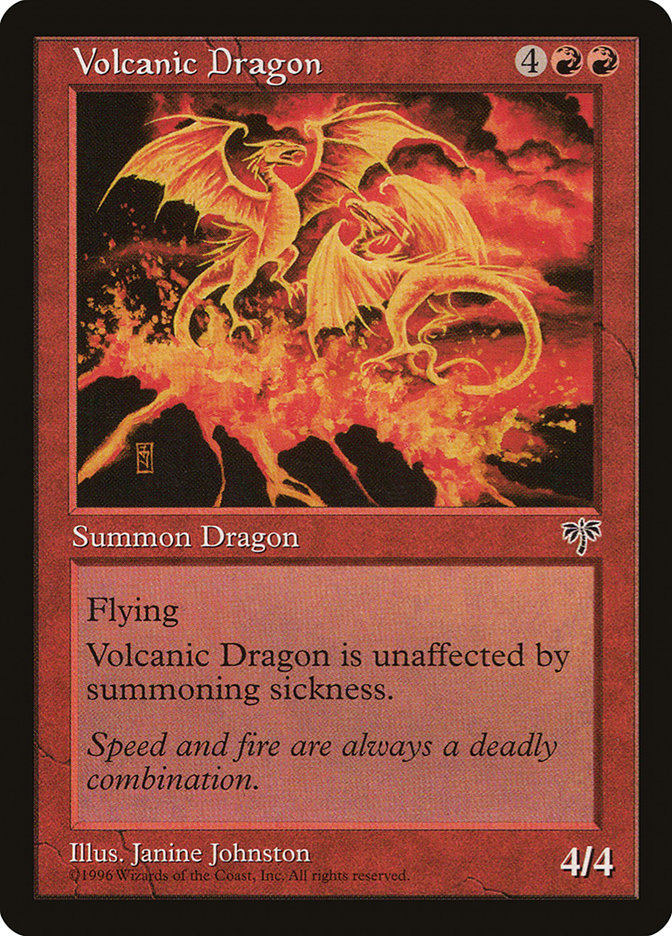 Volcanic Dragon [Mirage] | Kessel Run Games Inc. 