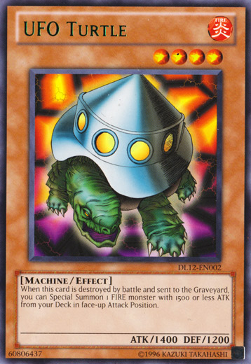 UFO Turtle (Green) [DL12-EN002] Rare | Kessel Run Games Inc. 