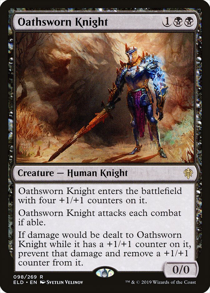 Oathsworn Knight [Throne of Eldraine] | Kessel Run Games Inc. 