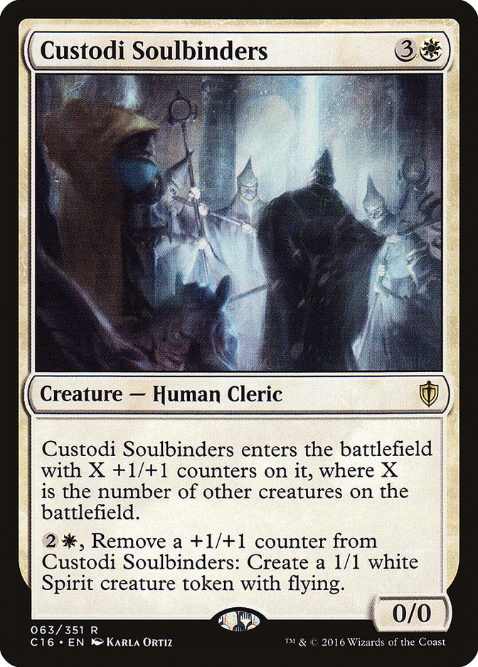 Custodi Soulbinders [Commander 2016] | Kessel Run Games Inc. 