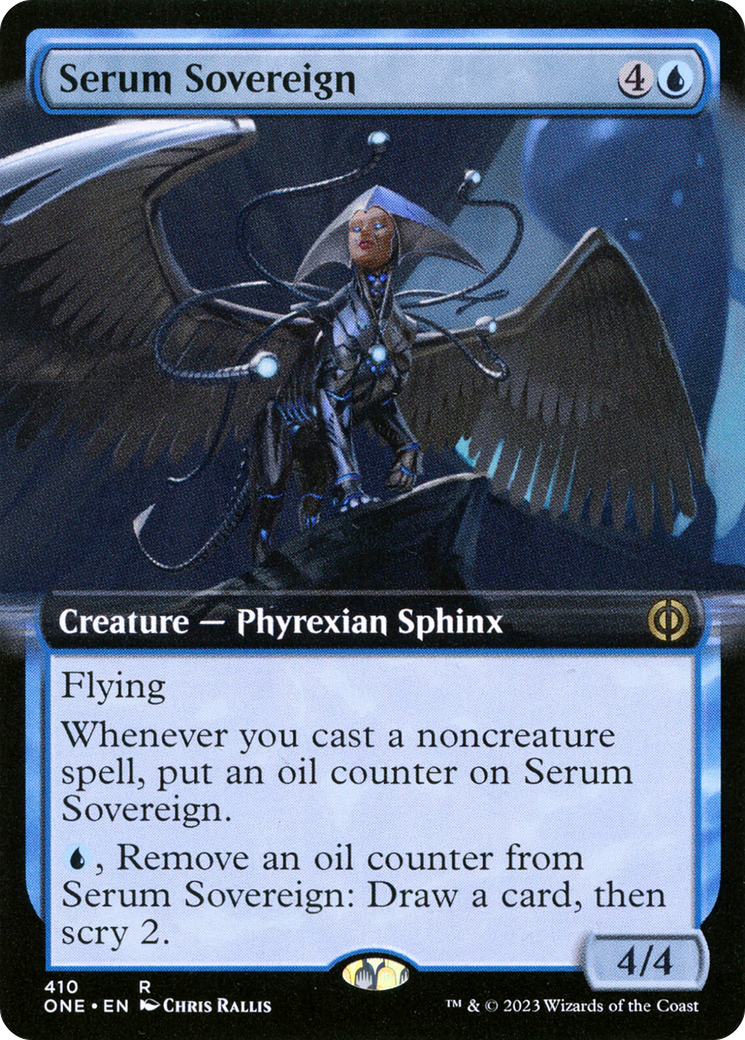Serum Sovereign (Extended Art) [Phyrexia: All Will Be One] | Kessel Run Games Inc. 