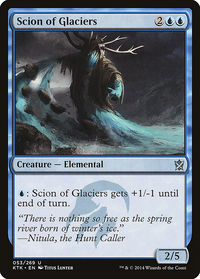 Scion of Glaciers [Khans of Tarkir] | Kessel Run Games Inc. 