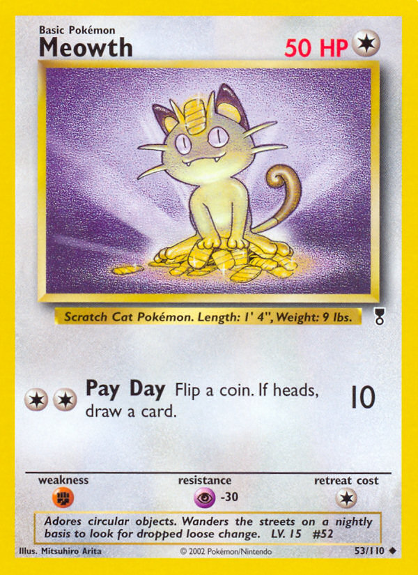 Meowth (53/110) [Legendary Collection] | Kessel Run Games Inc. 