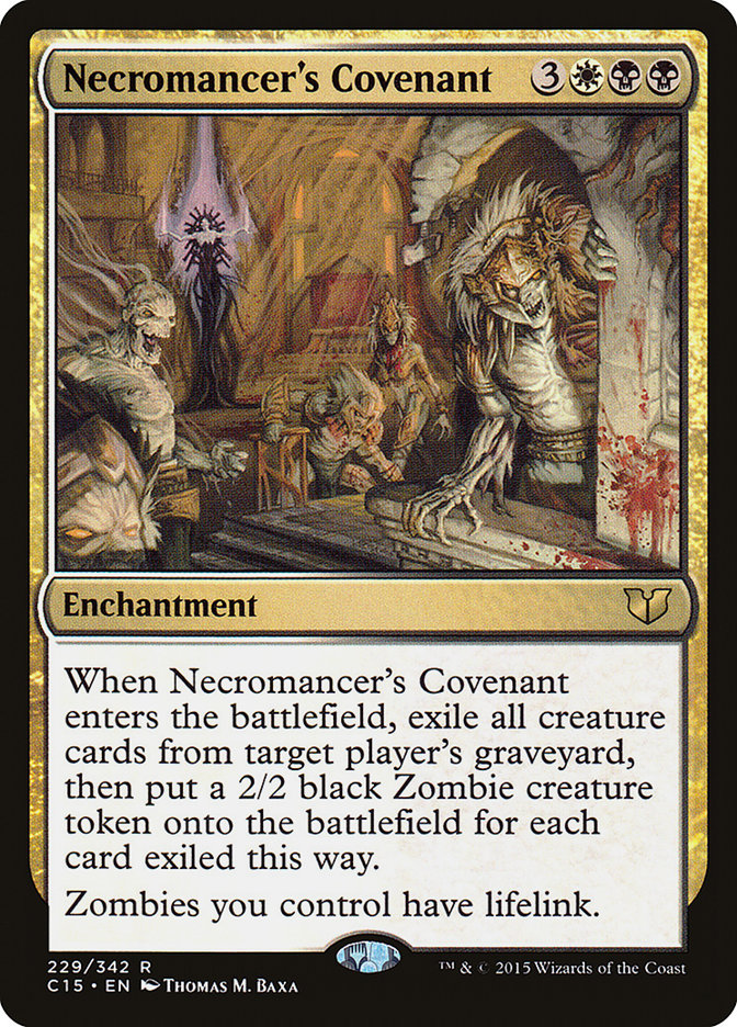 Necromancer's Covenant [Commander 2015] | Kessel Run Games Inc. 