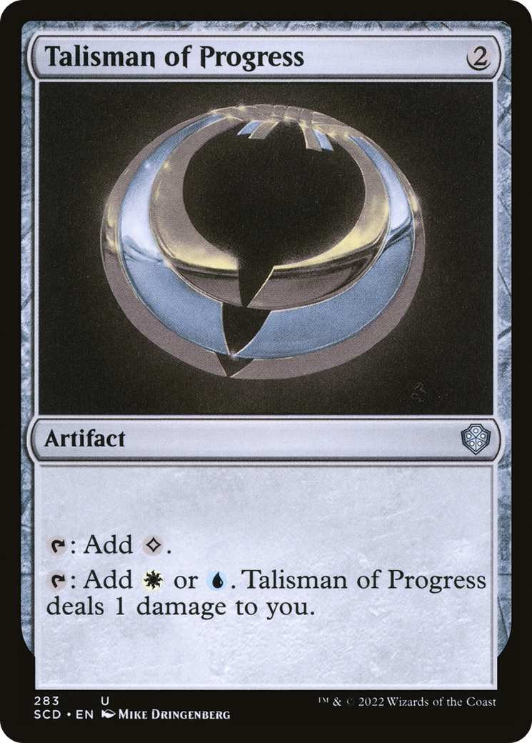 Talisman of Progress [Starter Commander Decks] | Kessel Run Games Inc. 