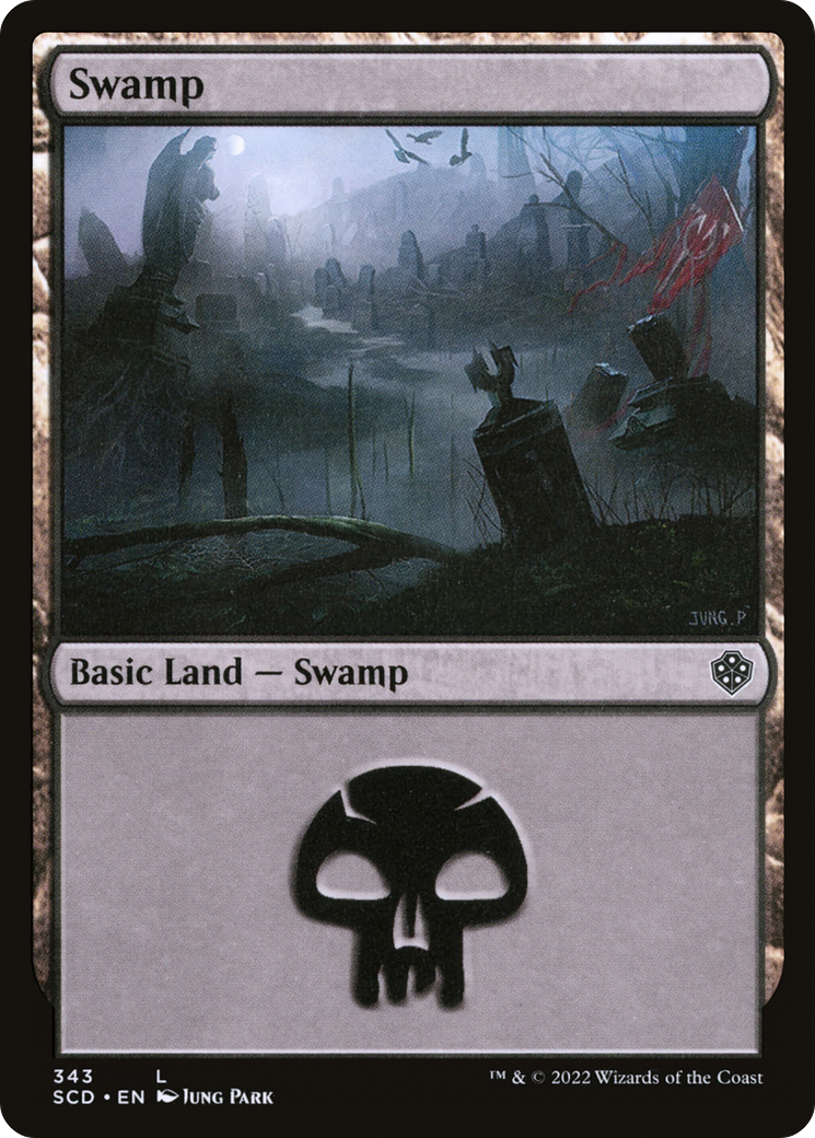 Swamp (343) [Starter Commander Decks] | Kessel Run Games Inc. 
