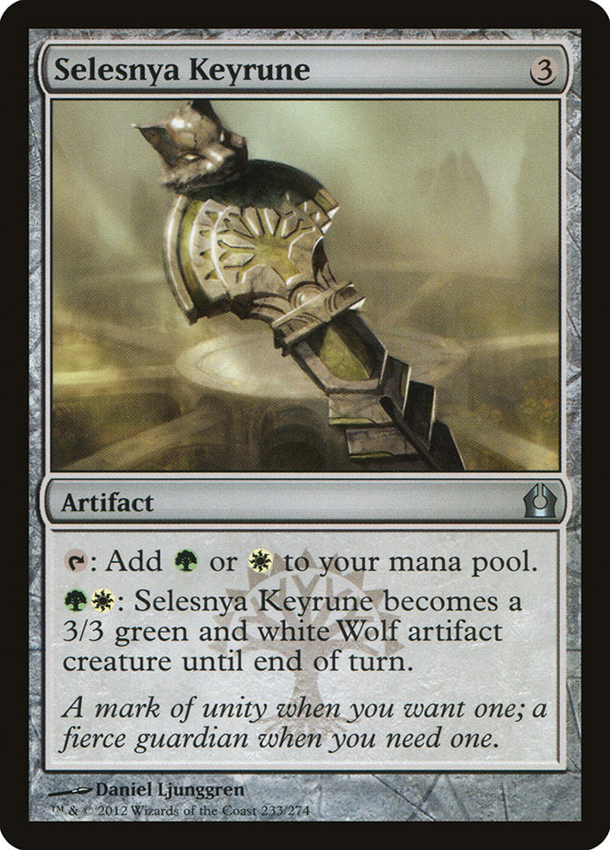 Selesnya Keyrune [Return to Ravnica] | Kessel Run Games Inc. 