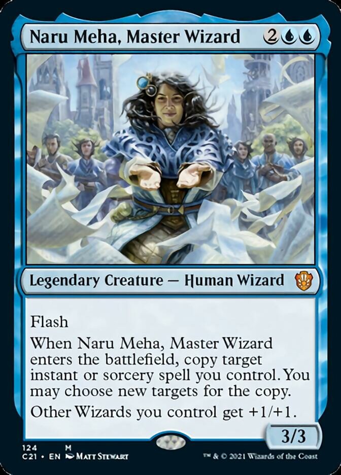 Naru Meha, Master Wizard [Commander 2021] | Kessel Run Games Inc. 