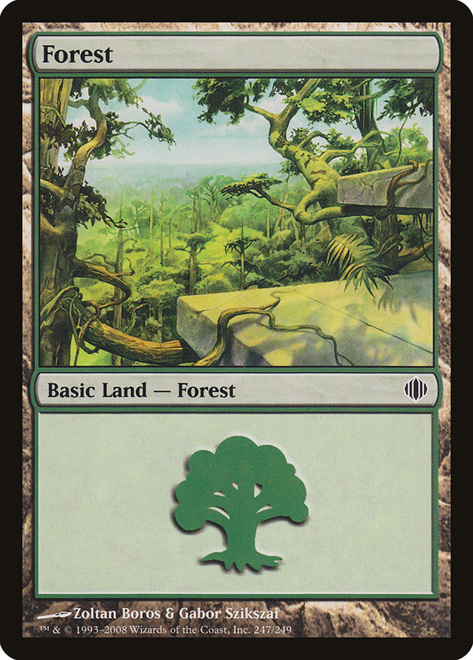 Forest (247) [Shards of Alara] | Kessel Run Games Inc. 