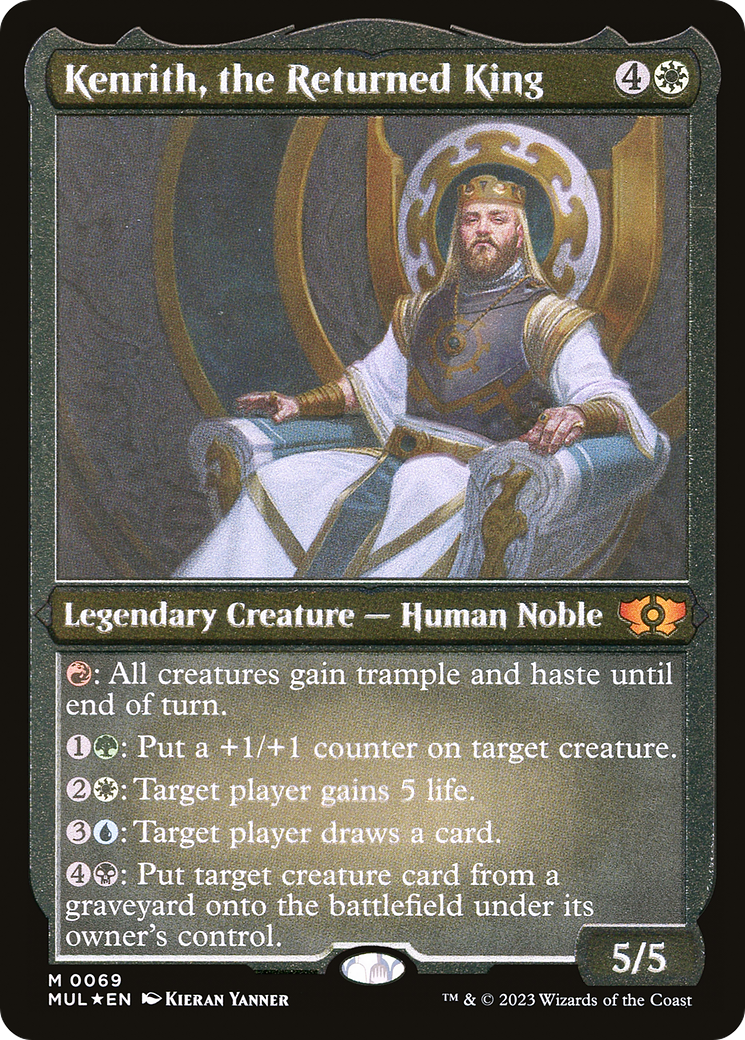 Kenrith, the Returned King (Foil Etched) [Multiverse Legends] | Kessel Run Games Inc. 