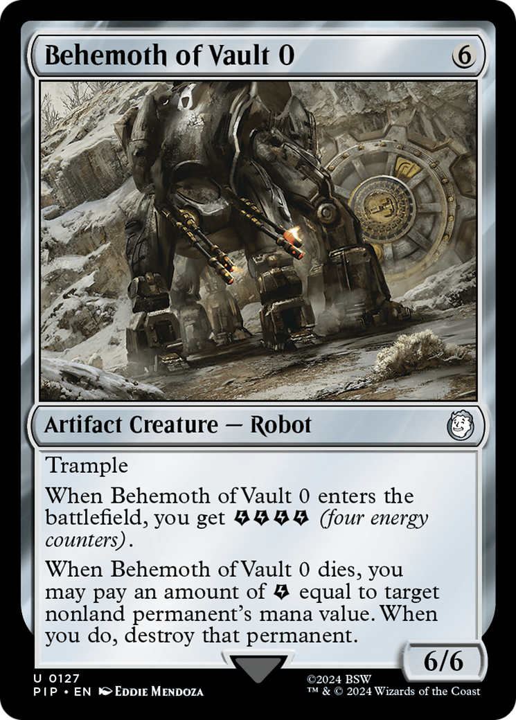 Behemoth of Vault 0 [Fallout] | Kessel Run Games Inc. 