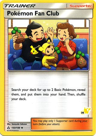 Pokemon Fan Club (133/156) (Pikachu Stamp #28) [Battle Academy 2020] | Kessel Run Games Inc. 