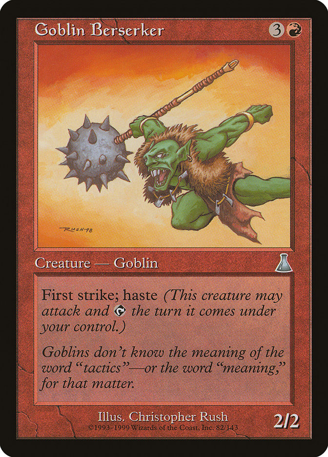 Goblin Berserker [Urza's Destiny] | Kessel Run Games Inc. 