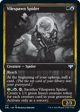 Vilespawn Spider [Innistrad: Double Feature] | Kessel Run Games Inc. 