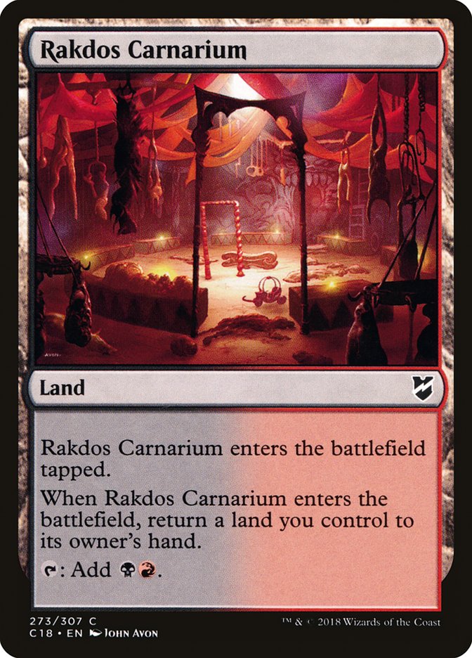 Rakdos Carnarium [Commander 2018] | Kessel Run Games Inc. 