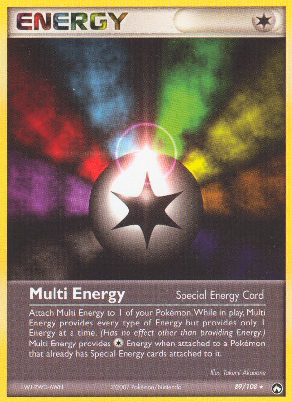 Multi Energy (89/108) [EX: Power Keepers] | Kessel Run Games Inc. 