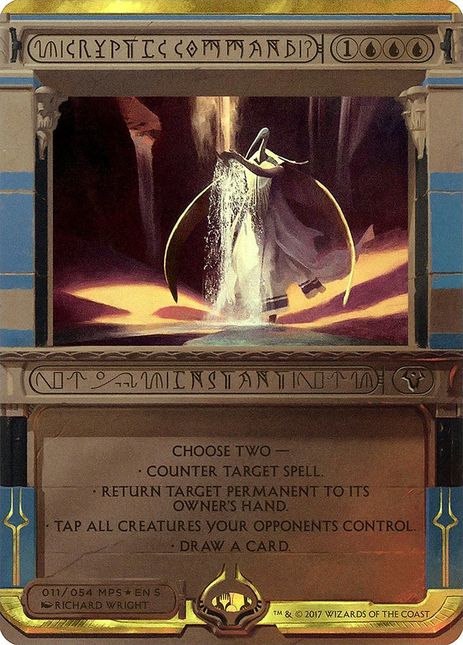Cryptic Command (Invocation) [Amonkhet Invocations] | Kessel Run Games Inc. 