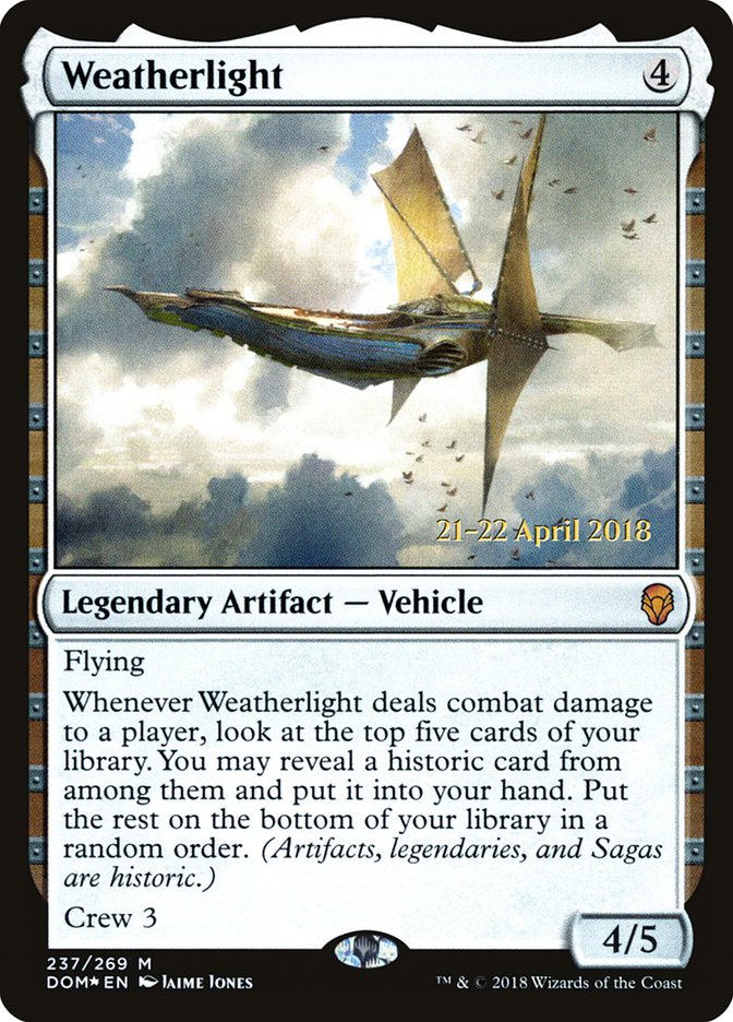 Weatherlight [Dominaria Prerelease Promos] | Kessel Run Games Inc. 