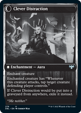 Distracting Geist // Clever Distraction [Innistrad: Double Feature] | Kessel Run Games Inc. 