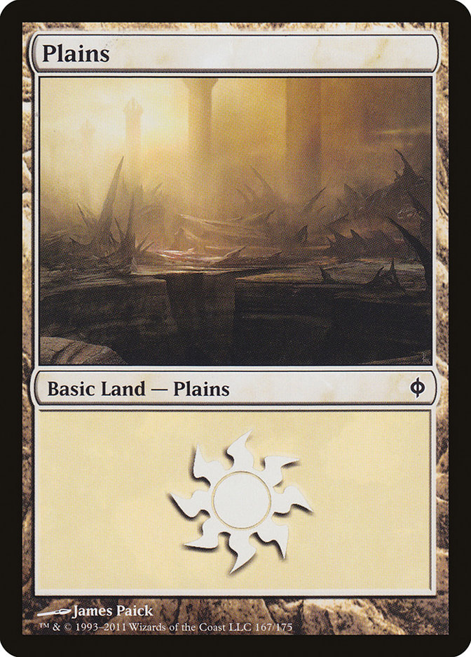 Plains (167) [New Phyrexia] | Kessel Run Games Inc. 