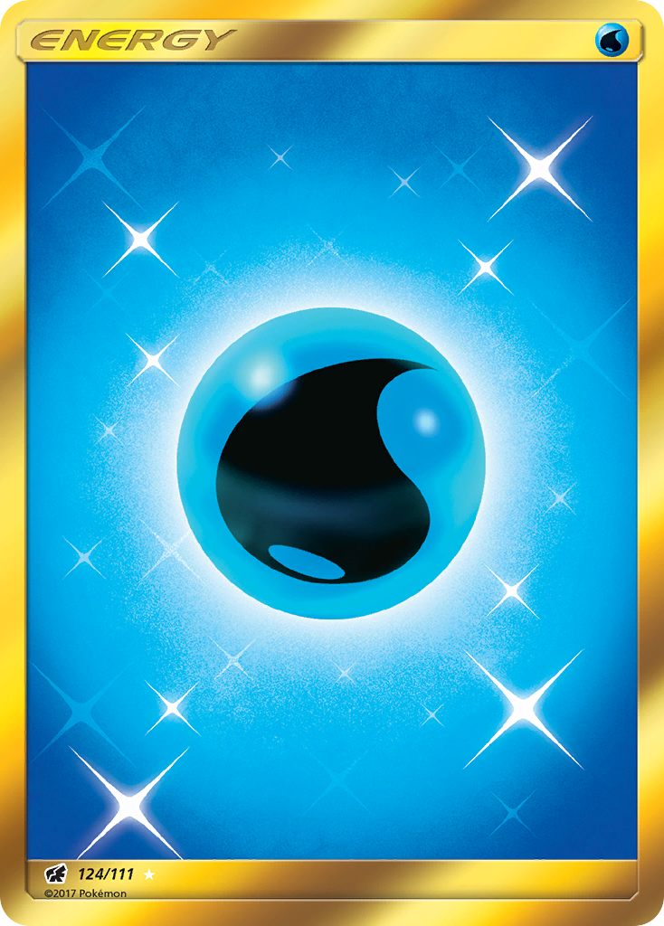Water Energy (124/111) [Sun & Moon: Crimson Invasion] | Kessel Run Games Inc. 