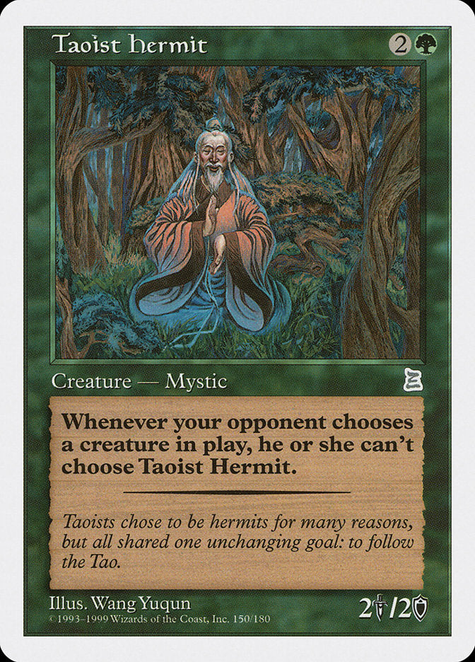Taoist Hermit [Portal Three Kingdoms] | Kessel Run Games Inc. 
