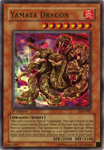 Yamata Dragon [LOD-067] Ultra Rare | Kessel Run Games Inc. 