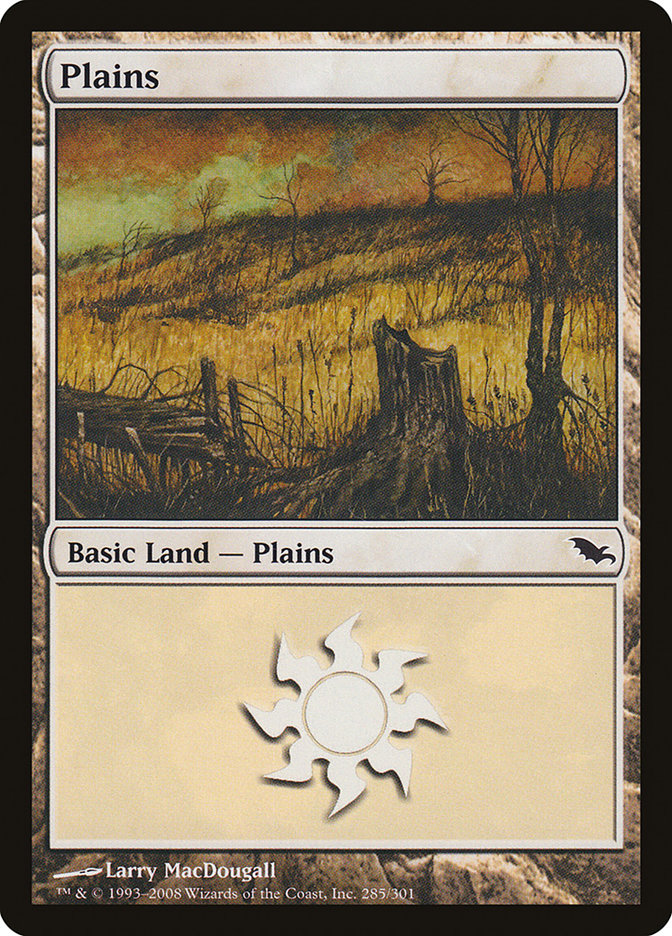 Plains (285) [Shadowmoor] | Kessel Run Games Inc. 
