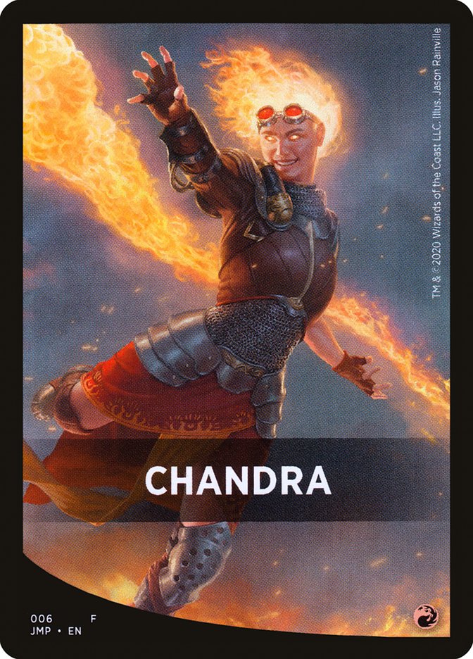 Chandra Theme Card [Jumpstart Front Cards] | Kessel Run Games Inc. 