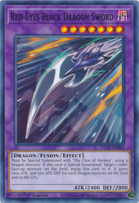 Red-Eyes Black Dragon Sword [DLCS-EN063] Common | Kessel Run Games Inc. 