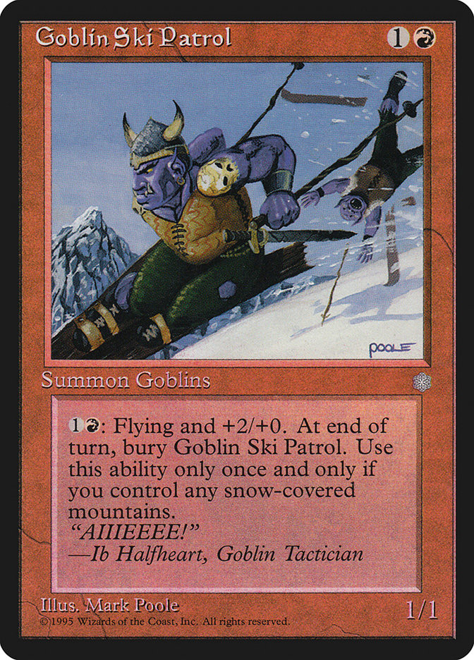 Goblin Ski Patrol [Ice Age] | Kessel Run Games Inc. 