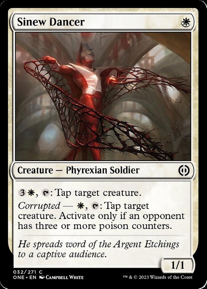Sinew Dancer [Phyrexia: All Will Be One] | Kessel Run Games Inc. 