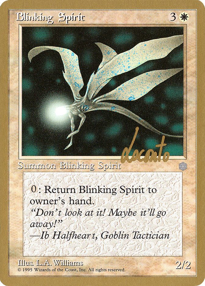 Blinking Spirit (Michael Loconto) [Pro Tour Collector Set] | Kessel Run Games Inc. 