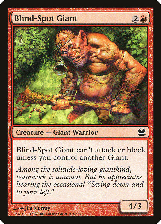 Blind-Spot Giant [Modern Masters] | Kessel Run Games Inc. 