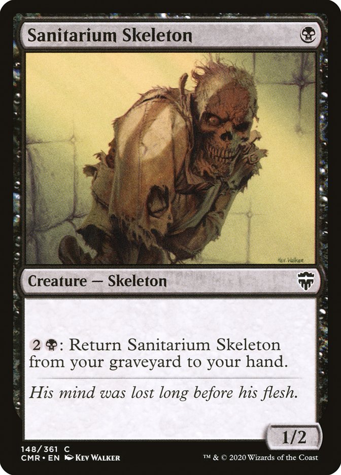 Sanitarium Skeleton [Commander Legends] | Kessel Run Games Inc. 