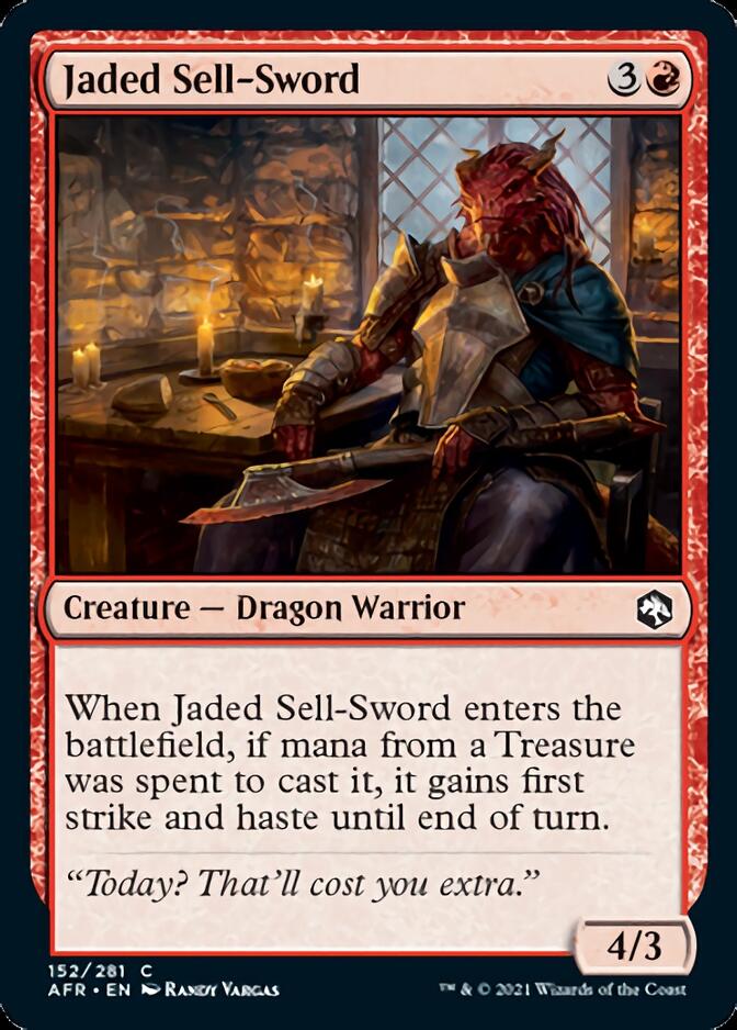Jaded Sell-Sword [Dungeons & Dragons: Adventures in the Forgotten Realms] | Kessel Run Games Inc. 
