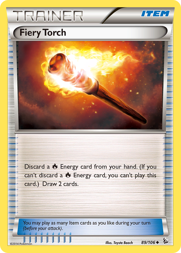 Fiery Torch (89/106) [XY: Flashfire] | Kessel Run Games Inc. 