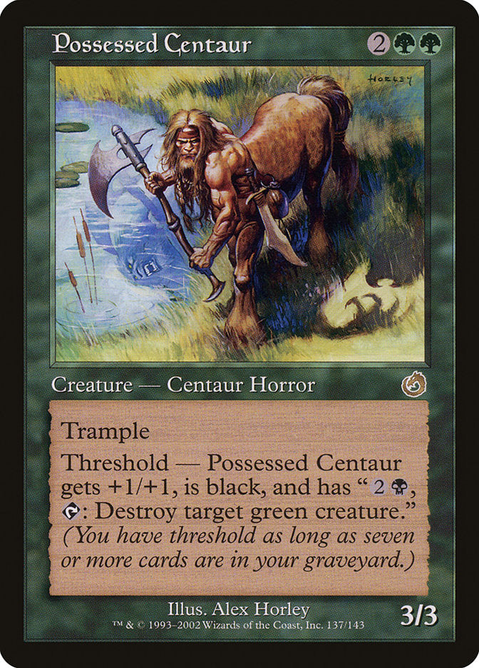Possessed Centaur [Torment] | Kessel Run Games Inc. 