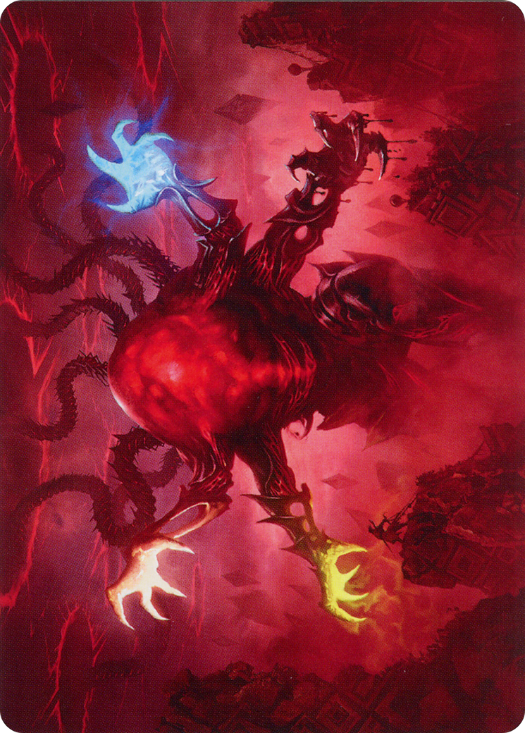 Omnath, Locus of All Art Card (51) [March of the Machine Art Series] | Kessel Run Games Inc. 