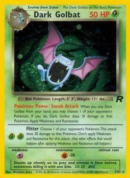 Dark Golbat (7/82) [Team Rocket Unlimited] | Kessel Run Games Inc. 