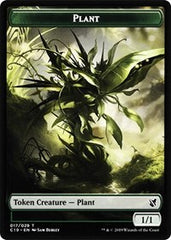 Plant // Snake Double-Sided Token [Commander 2019 Tokens] | Kessel Run Games Inc. 